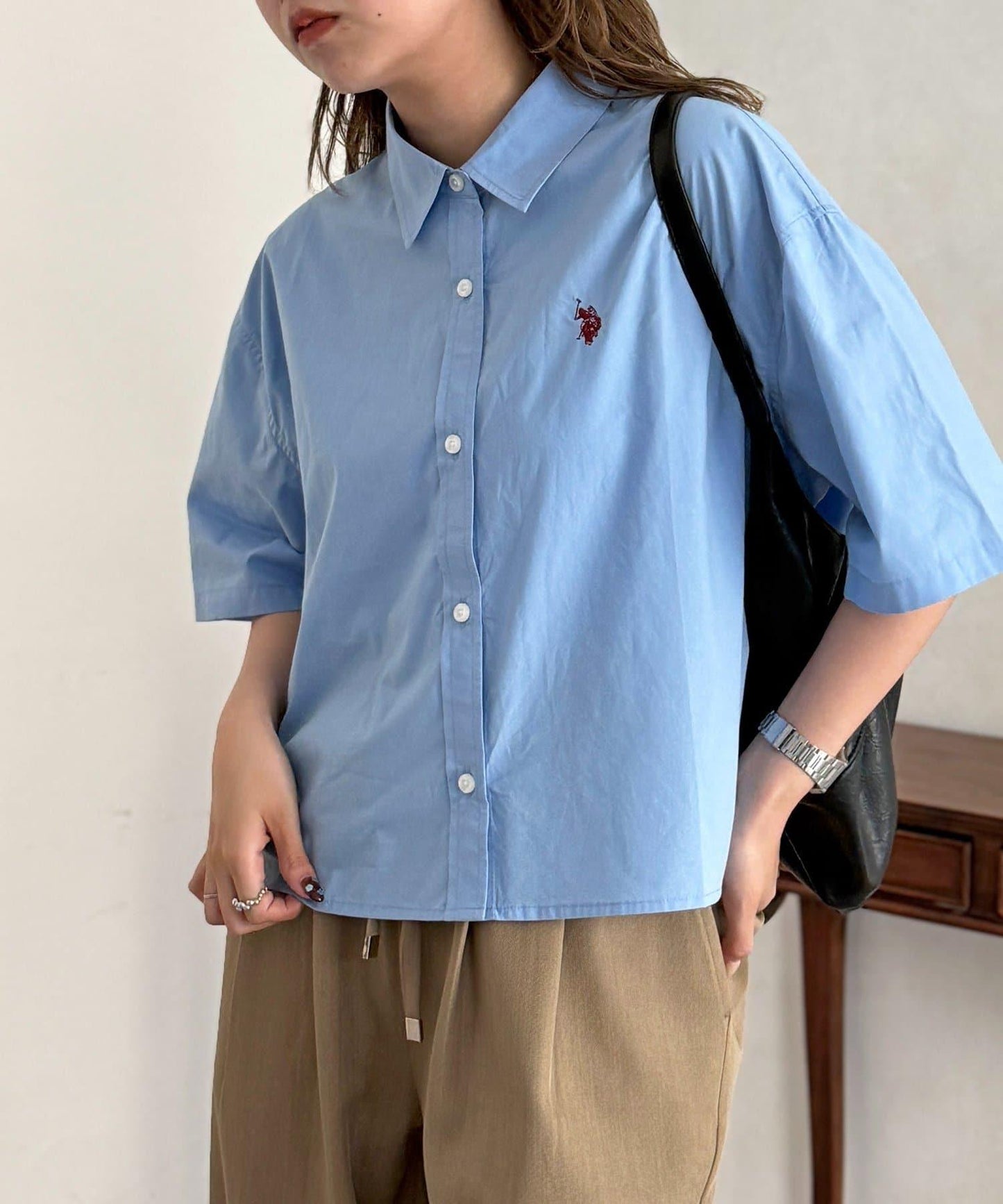 U.S. POLO ASSN. 短款襯衫