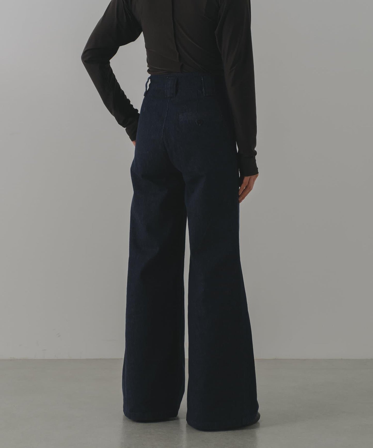 Free cut 長款 denim
