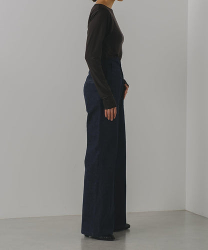 Free cut 長款 denim