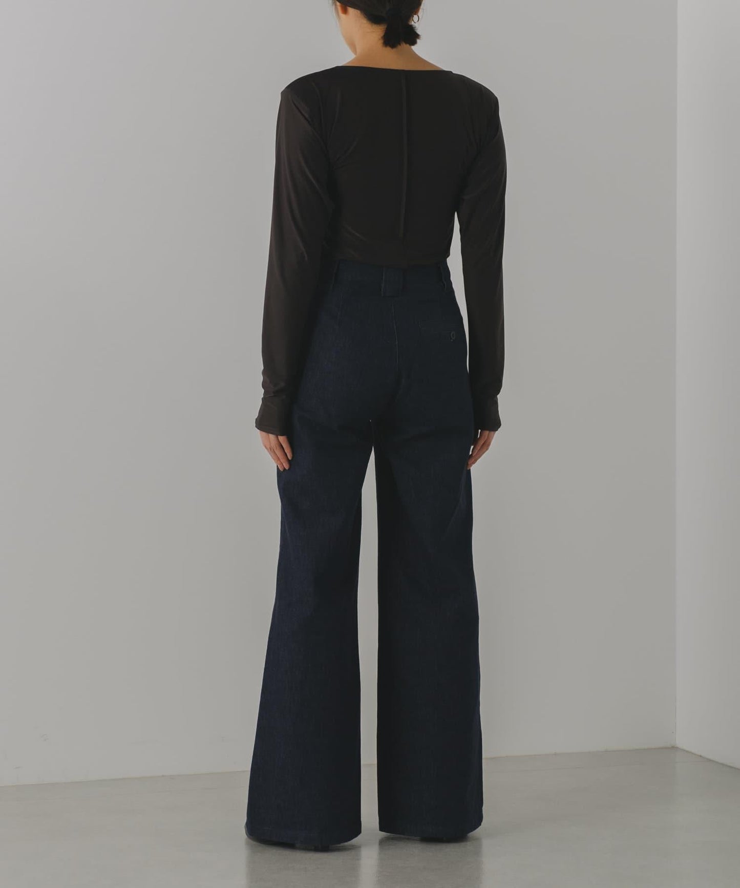 Free cut 長款 denim