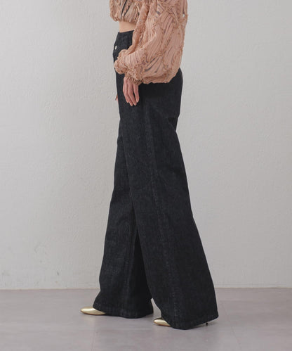 Free cut 長款 denim