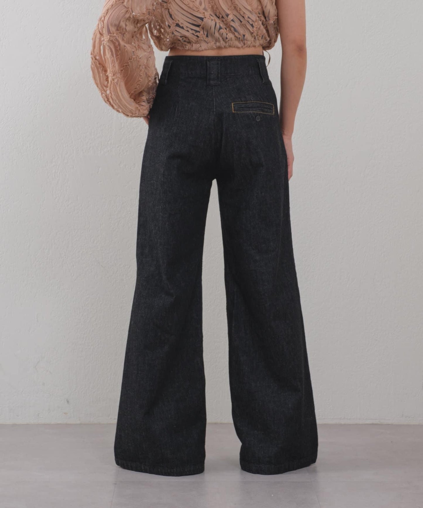 Free cut 長款 denim
