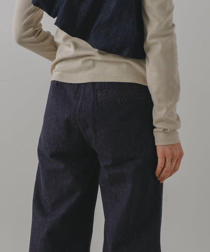 Free cut 長款 denim