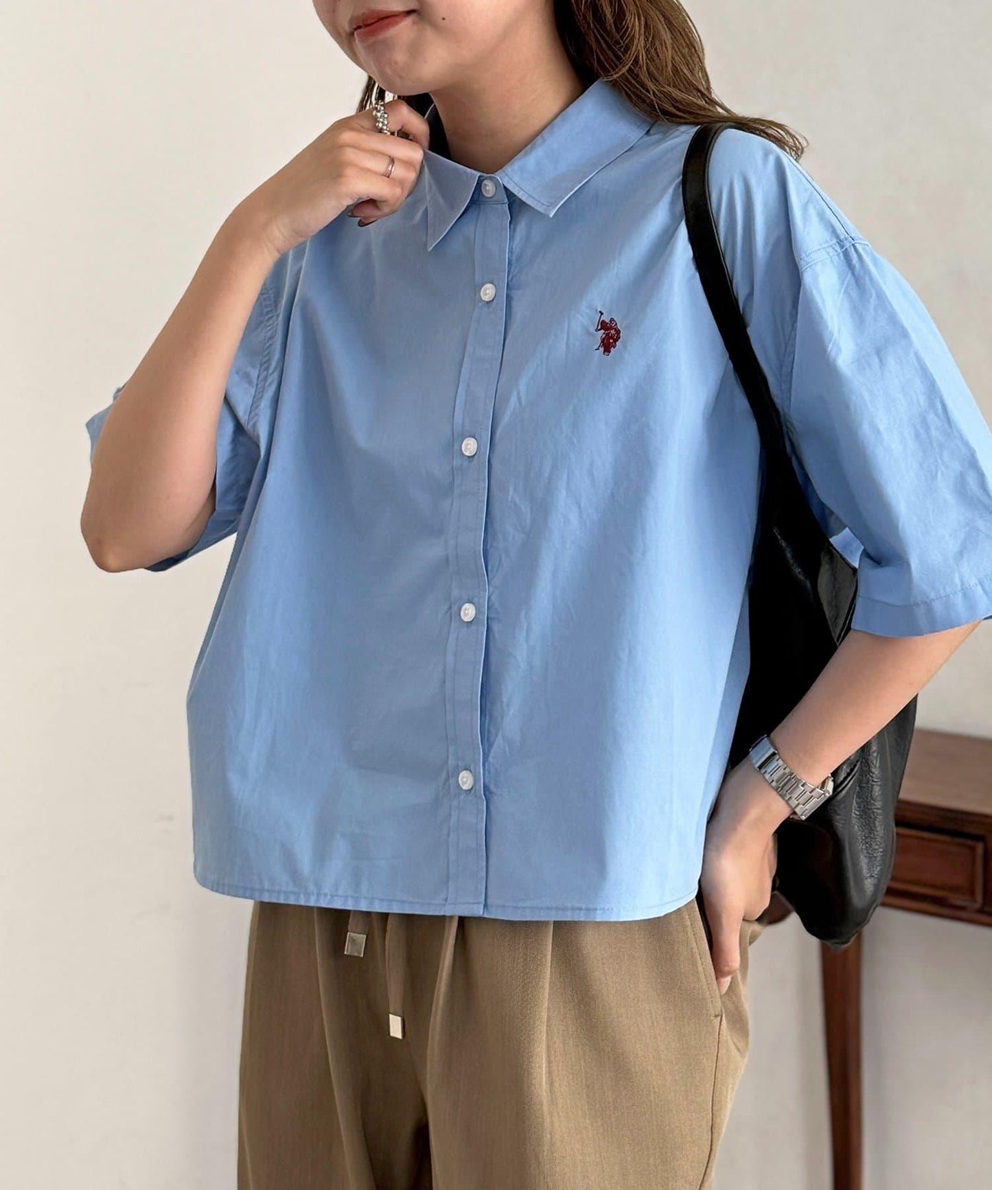 U.S. POLO ASSN. 短款襯衫