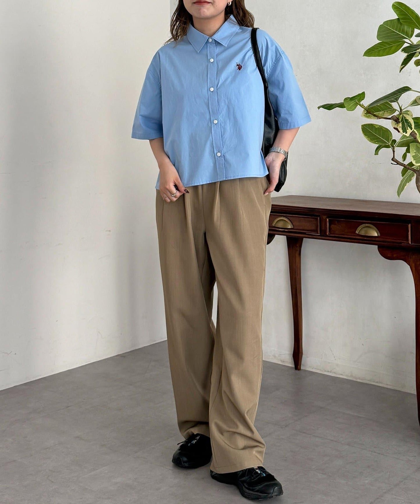 U.S. POLO ASSN. 短款襯衫