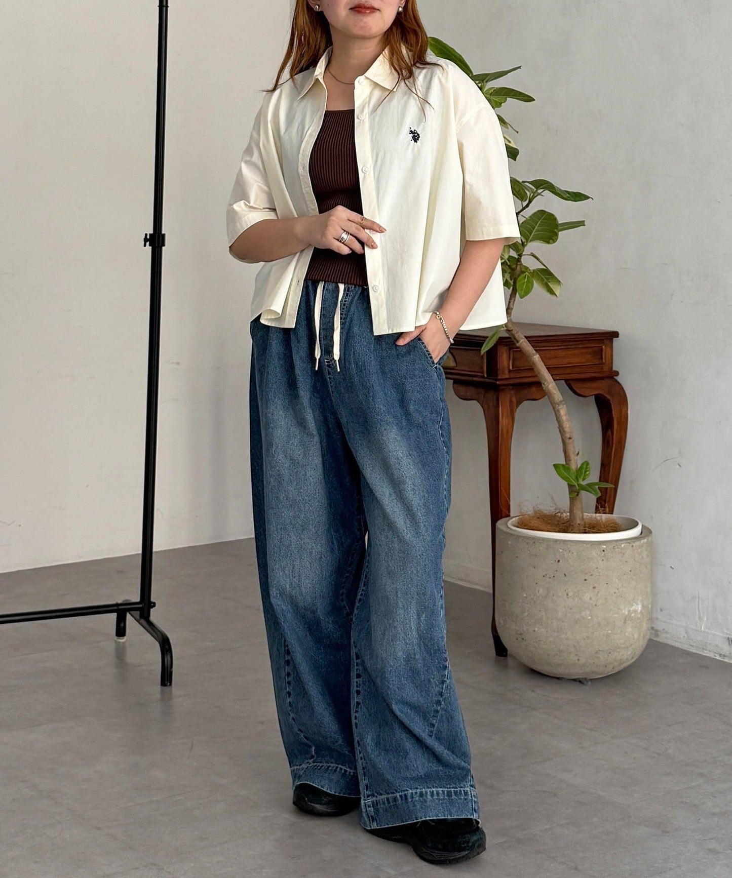 U.S. POLO ASSN. 短款襯衫