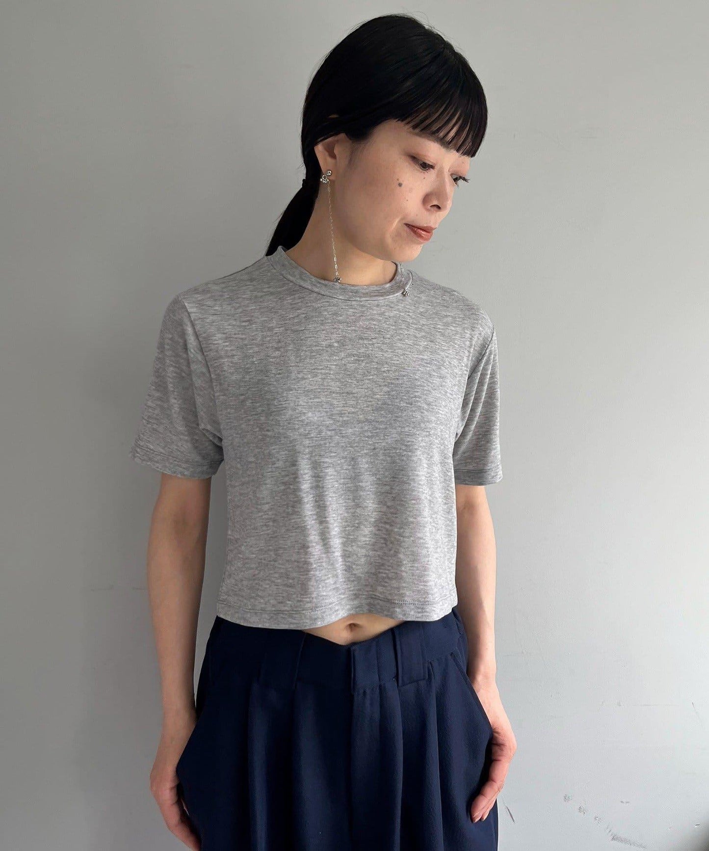 Pasterip Stretch tee & Over tank set 套裝
