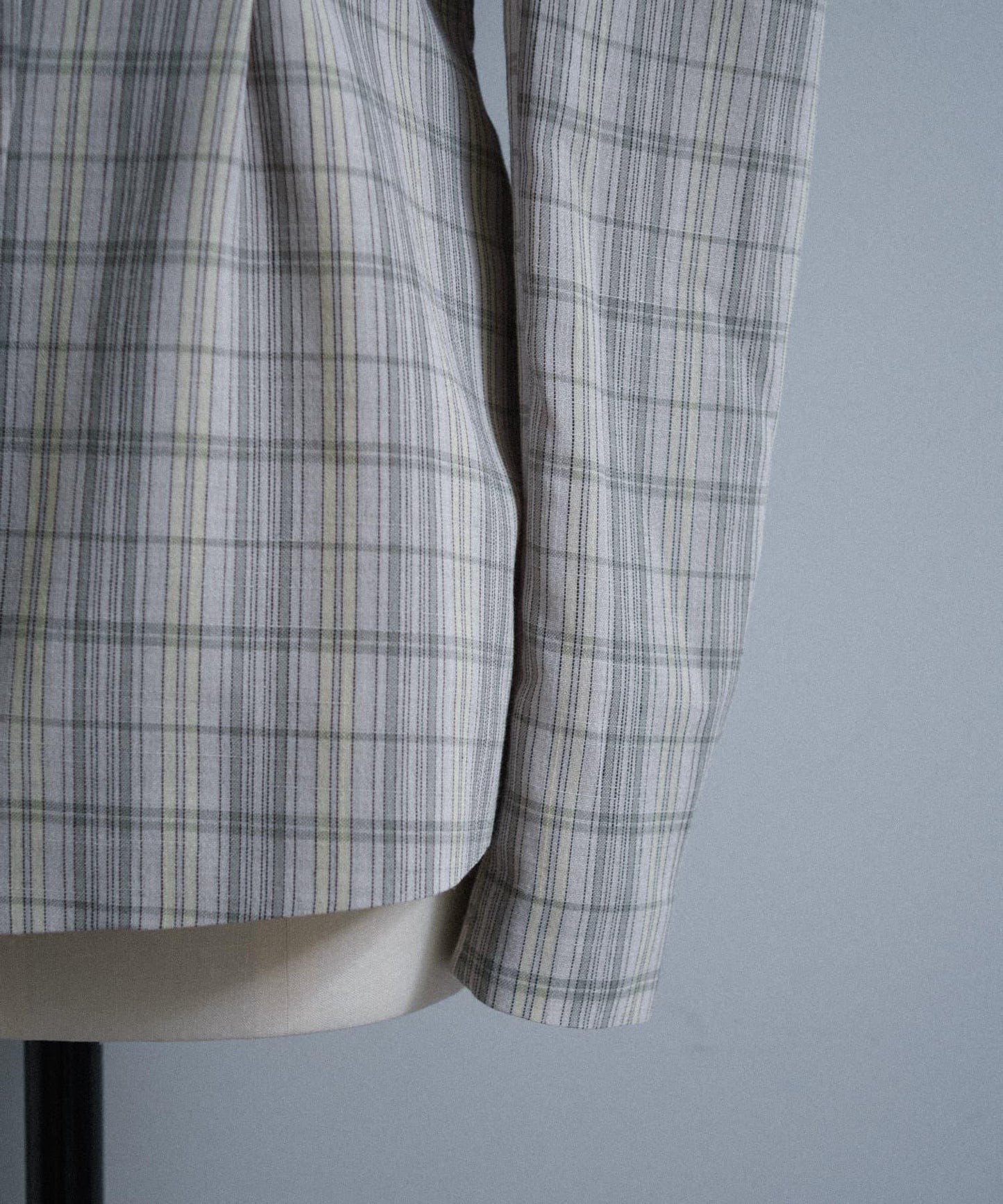 Pasterip Check peplum summer jacket 夾克