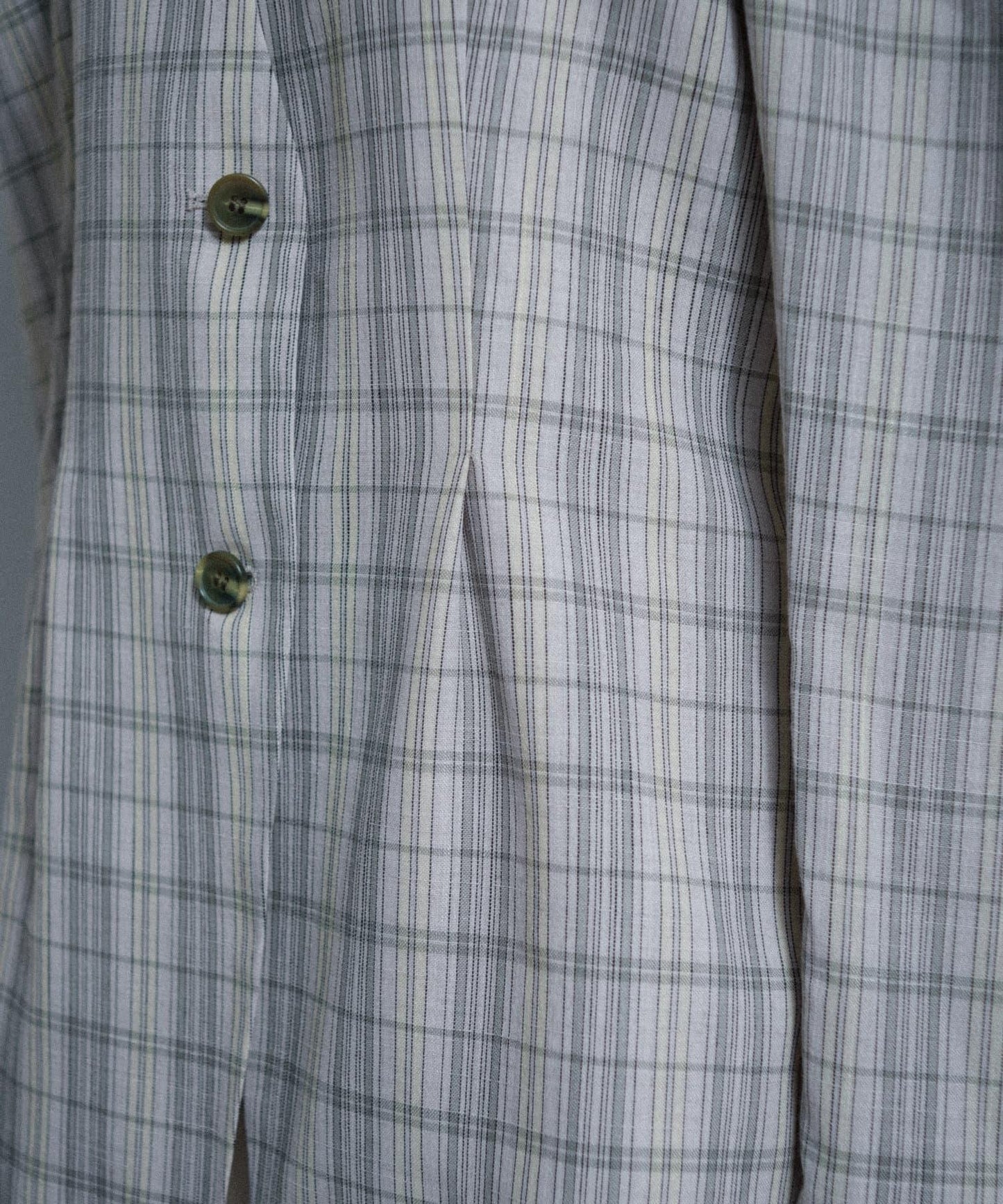 Pasterip Check peplum summer jacket 夾克