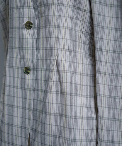 Pasterip Check peplum summer jacket 夾克