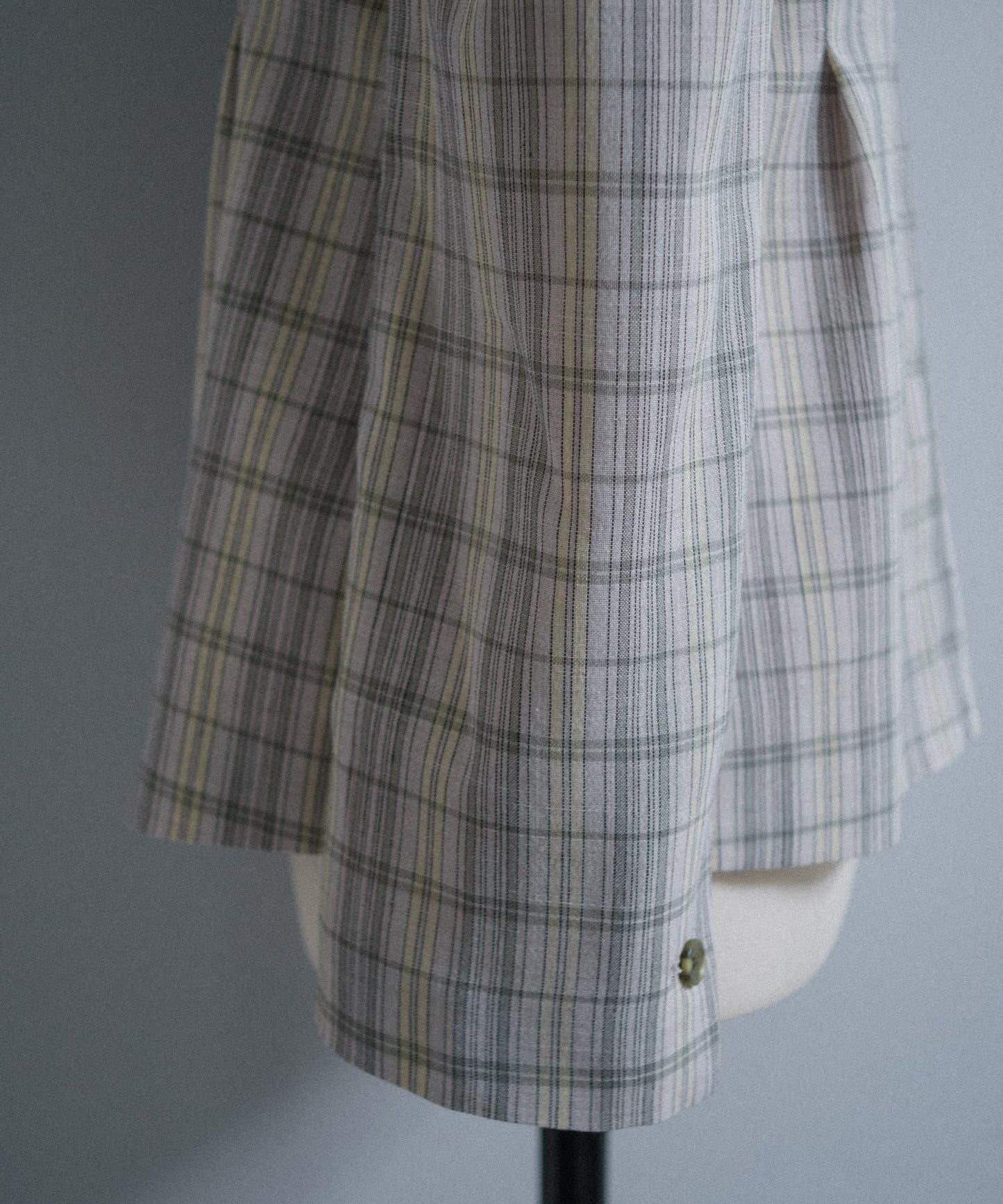 Pasterip Check peplum summer jacket 夾克