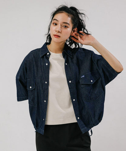 聯名 Wrangler×EKAL 輕牛仔工裝襯衫