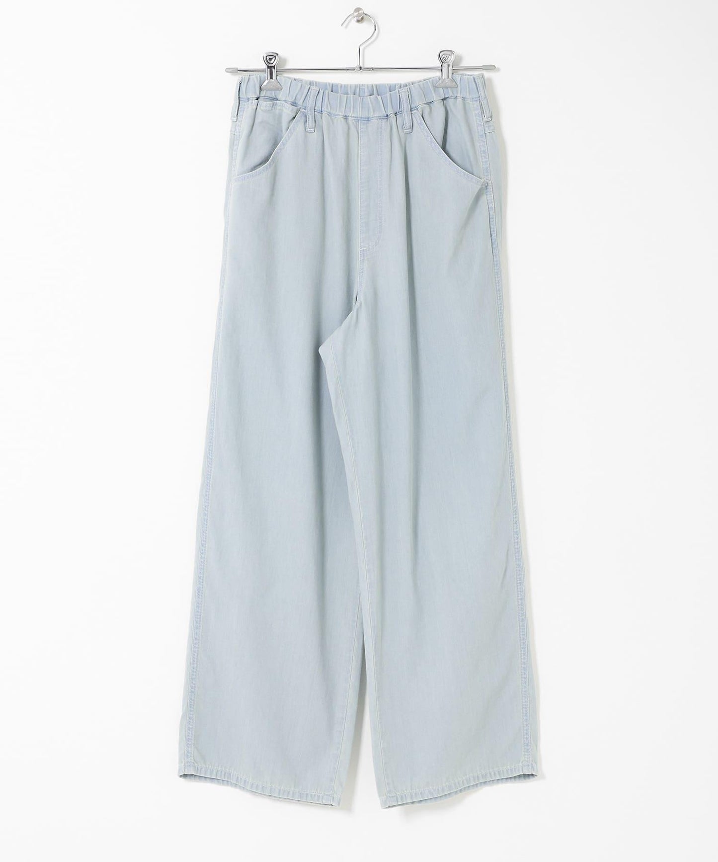 Wrangler×EKAL 輕薄牛仔寬鬆闊腿褲