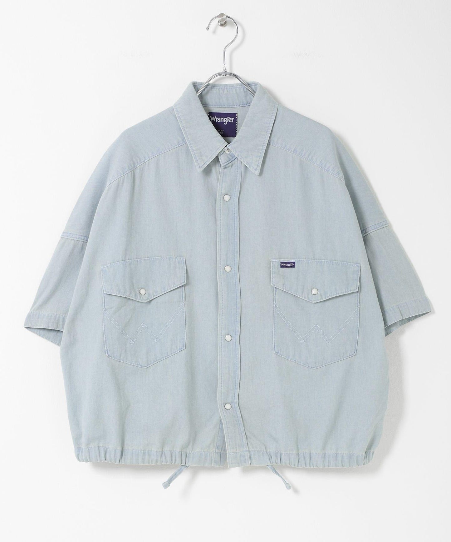 聯名 Wrangler×EKAL 輕牛仔工裝襯衫