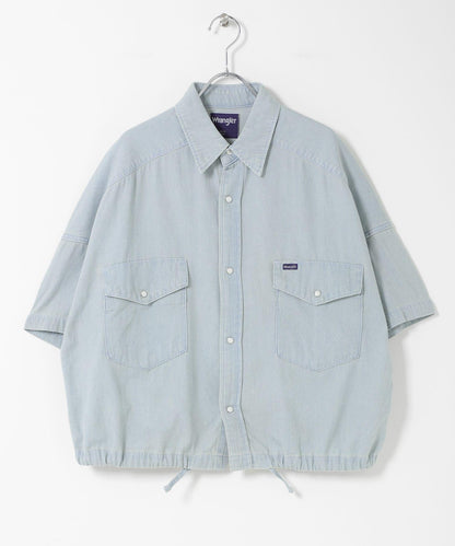 聯名 Wrangler×EKAL 輕牛仔工裝襯衫