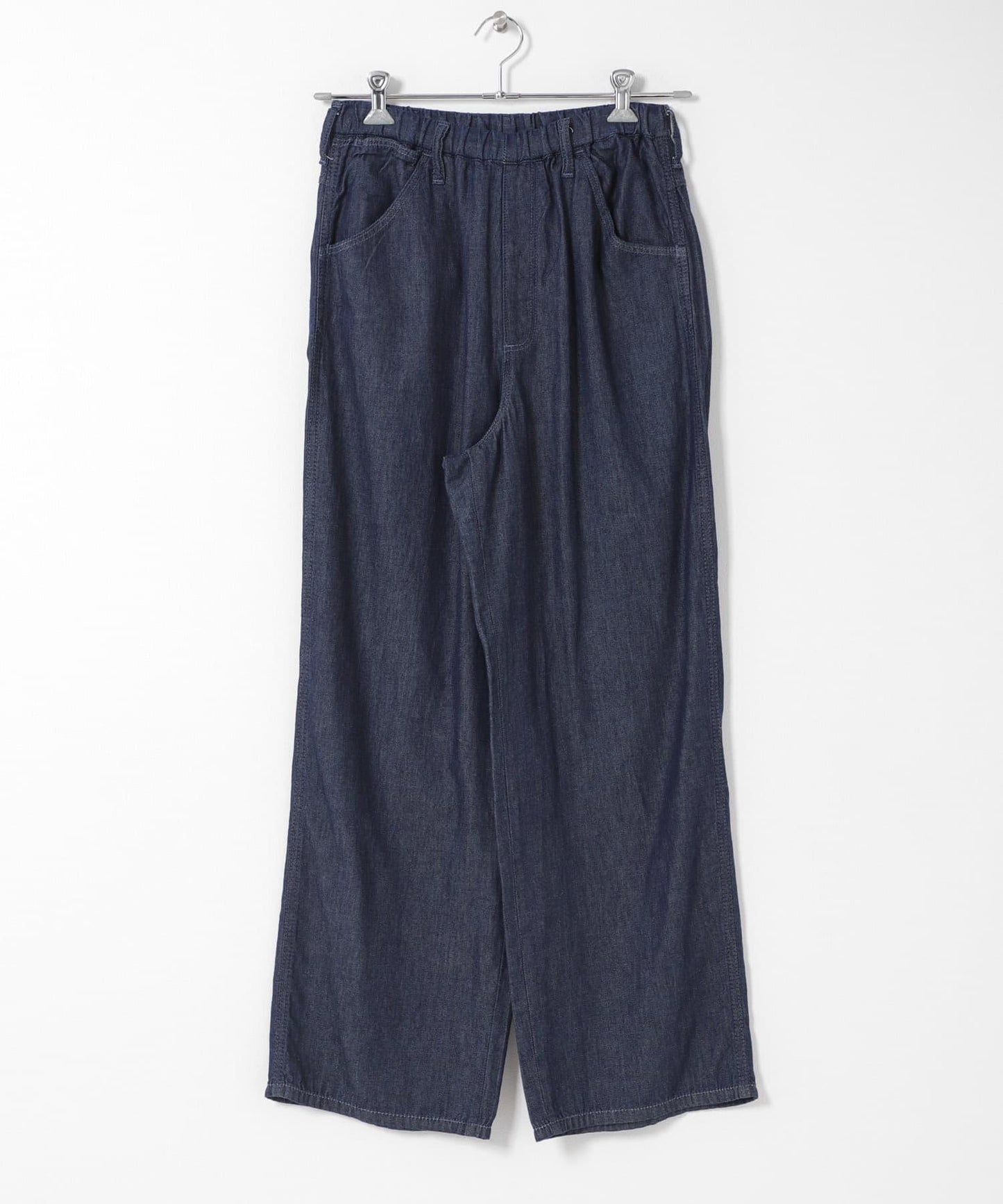 Wrangler×EKAL 輕薄牛仔寬鬆闊腿褲