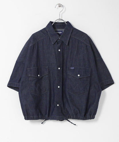 聯名 Wrangler×EKAL 輕牛仔工裝襯衫