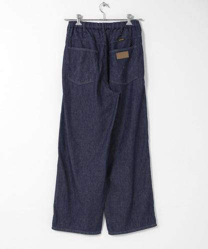 Wrangler×EKAL 輕薄牛仔寬鬆闊腿褲