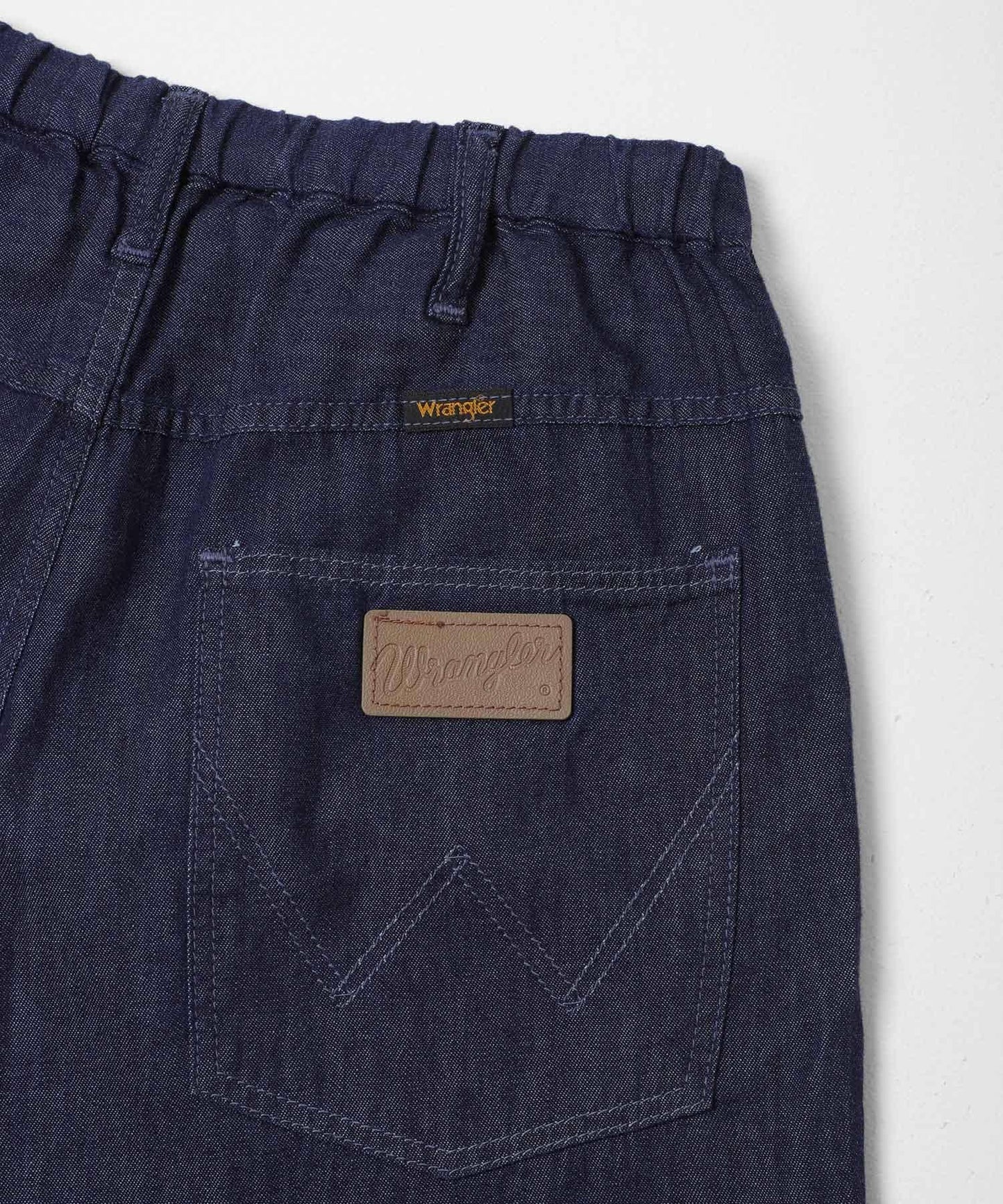 Wrangler×EKAL 輕薄牛仔寬鬆闊腿褲