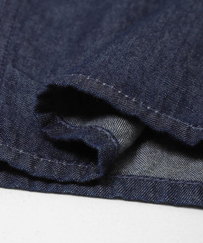 Wrangler×EKAL 輕薄牛仔寬鬆闊腿褲