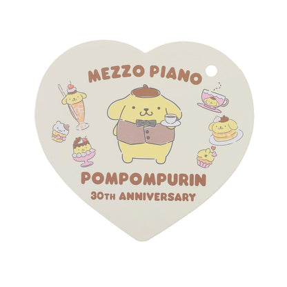 ポムポムプリン（布丁狗） 條紋羅紋襪子