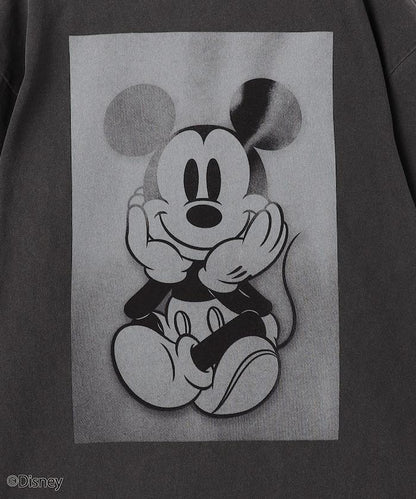 MICKEY MOUSE 前幅印花短袖T恤 JT261C41