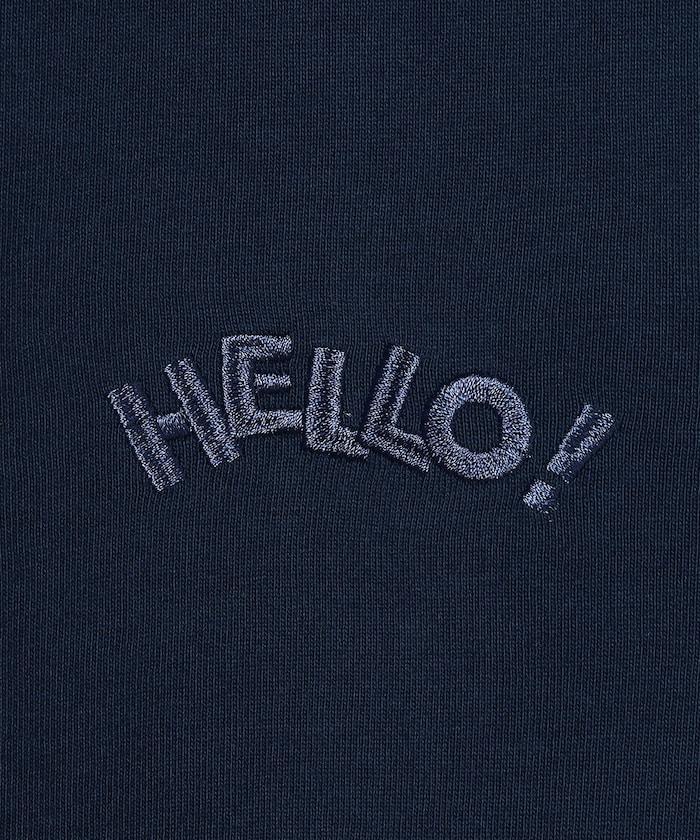 Hello! Booby 字母印花 短袖T恤