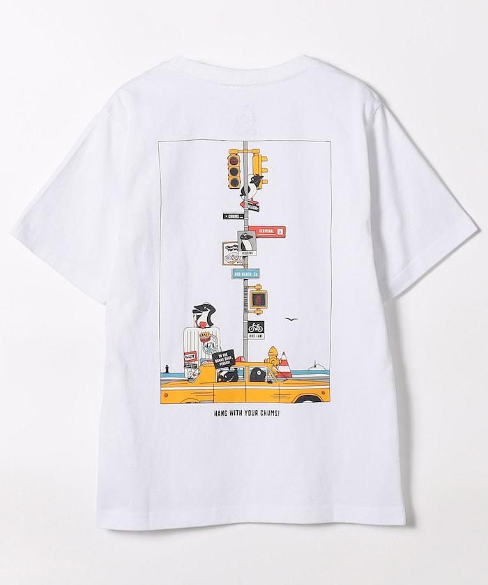 兒童主題印花口袋T恤 Kids Booby Lost City Trip Pocket T-Shirt
