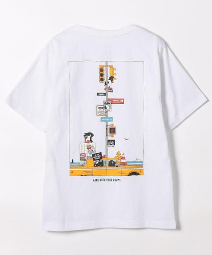 兒童主題印花口袋T恤 Kids Booby Lost City Trip Pocket T-Shirt