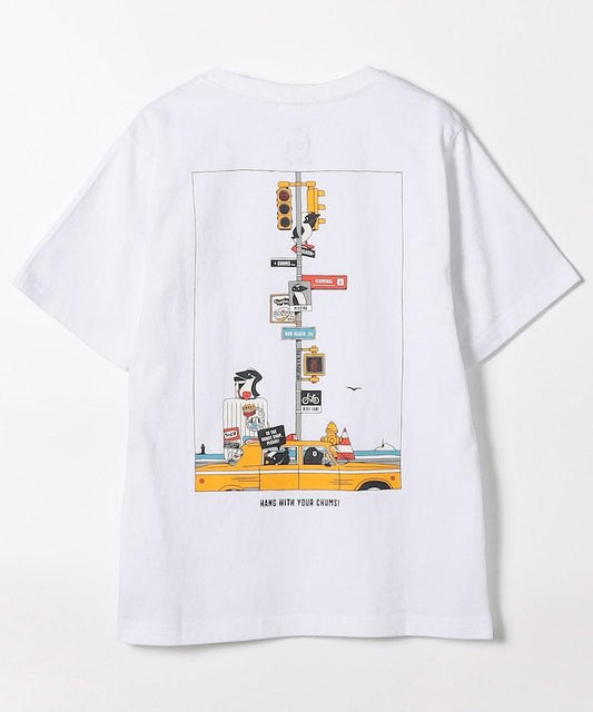 兒童主題印花口袋T恤 Kids Booby Lost City Trip Pocket T-Shirt
