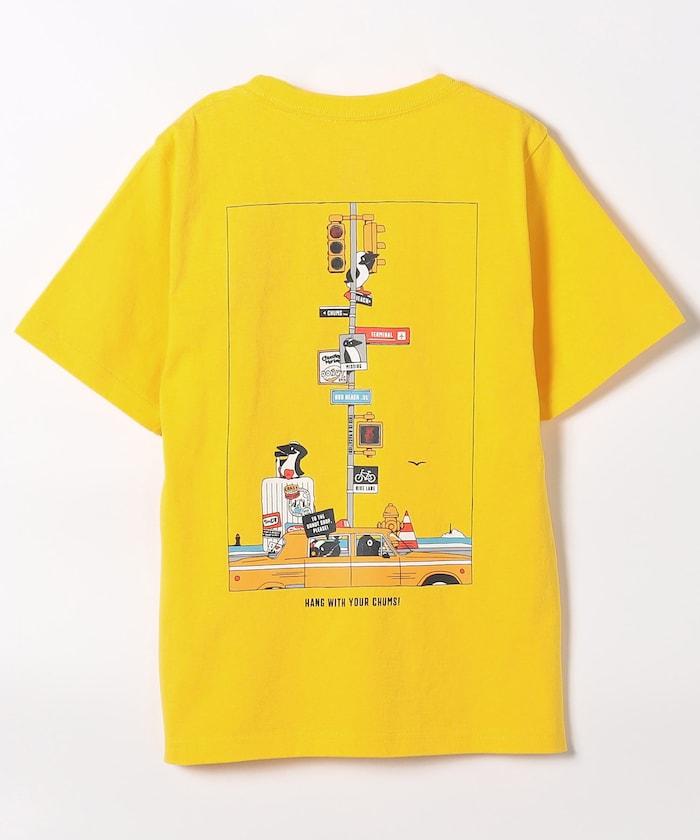 兒童主題印花口袋T恤 Kids Booby Lost City Trip Pocket T-Shirt