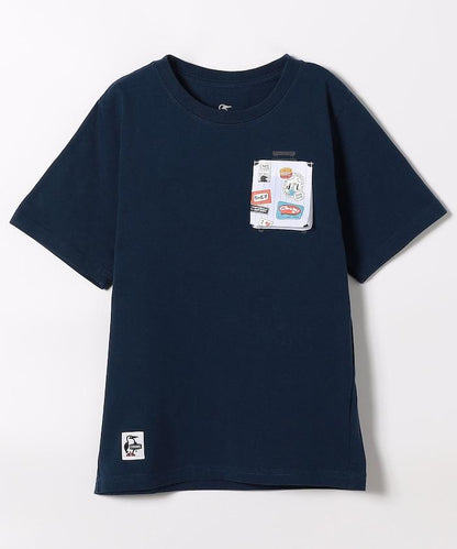 兒童主題印花口袋T恤 Kids Booby Lost City Trip Pocket T-Shirt