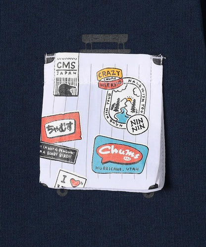 兒童主題印花口袋T恤 Kids Booby Lost City Trip Pocket T-Shirt