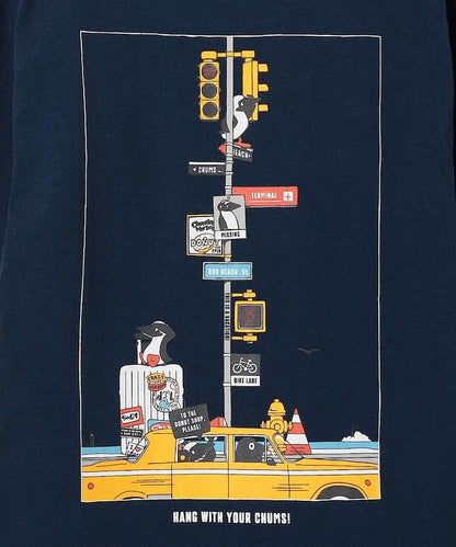 兒童主題印花口袋T恤 Kids Booby Lost City Trip Pocket T-Shirt