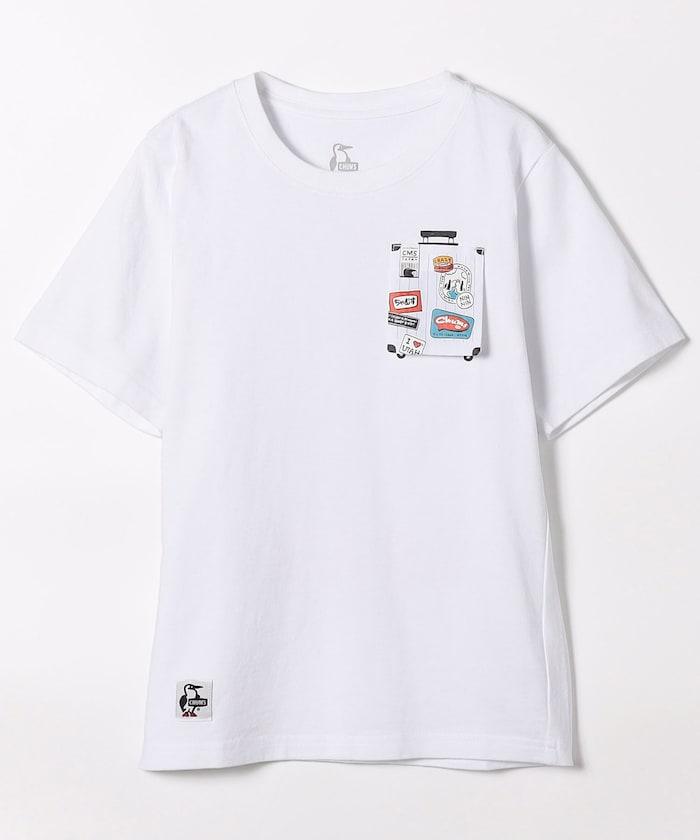 兒童主題印花口袋T恤 Kids Booby Lost City Trip Pocket T-Shirt