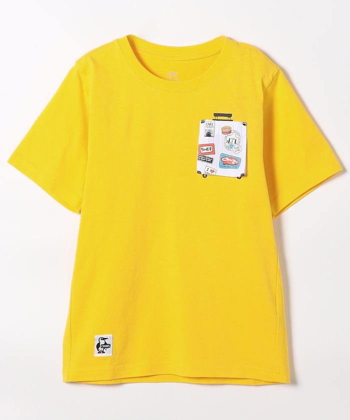 兒童主題印花口袋T恤 Kids Booby Lost City Trip Pocket T-Shirt