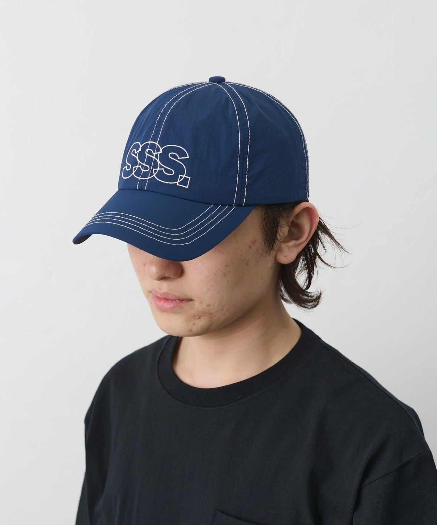 UNISEX 防潑水尼龍棒球帽