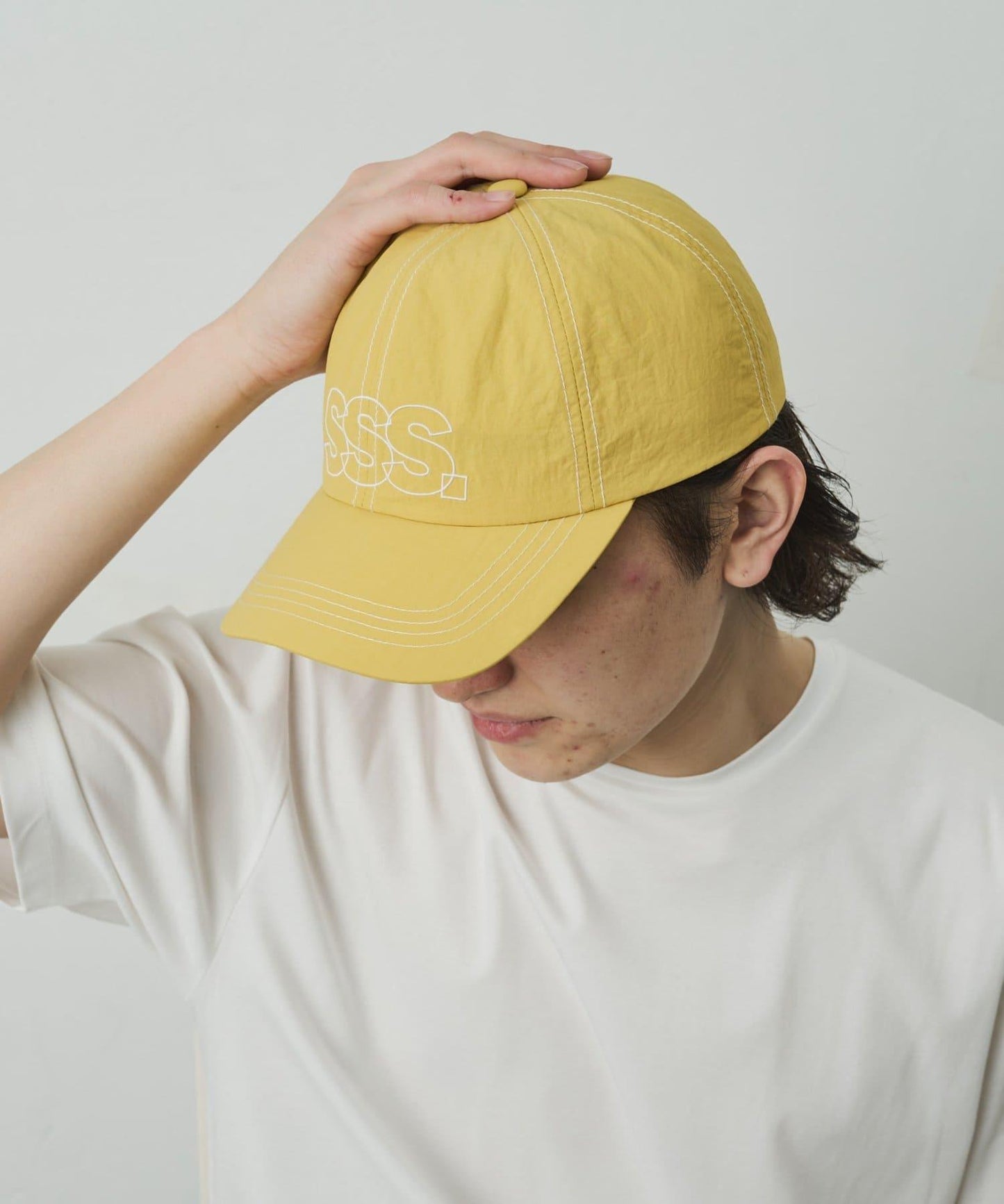 UNISEX 防潑水尼龍棒球帽