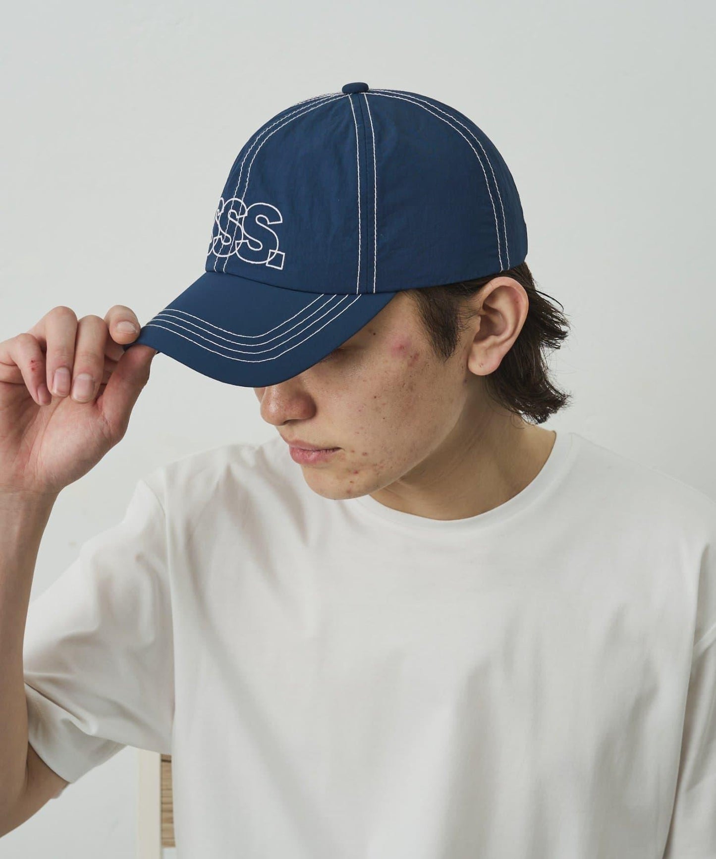 UNISEX 防潑水尼龍棒球帽