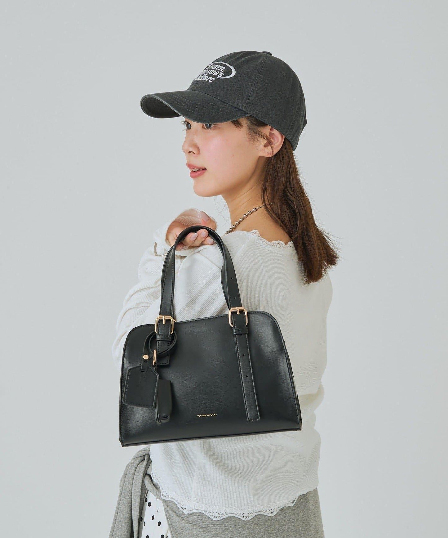 唇形吊飾 mini Boston BAG 波士頓包
