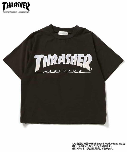 THRASHER 水陸兩用 圖案 Tシャツ