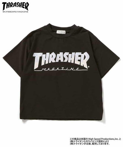 THRASHER 水陸兩用 圖案 Tシャツ