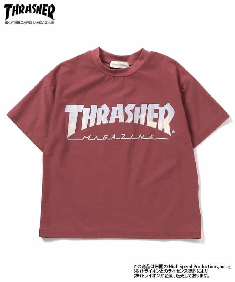 THRASHER 水陸兩用 圖案 Tシャツ