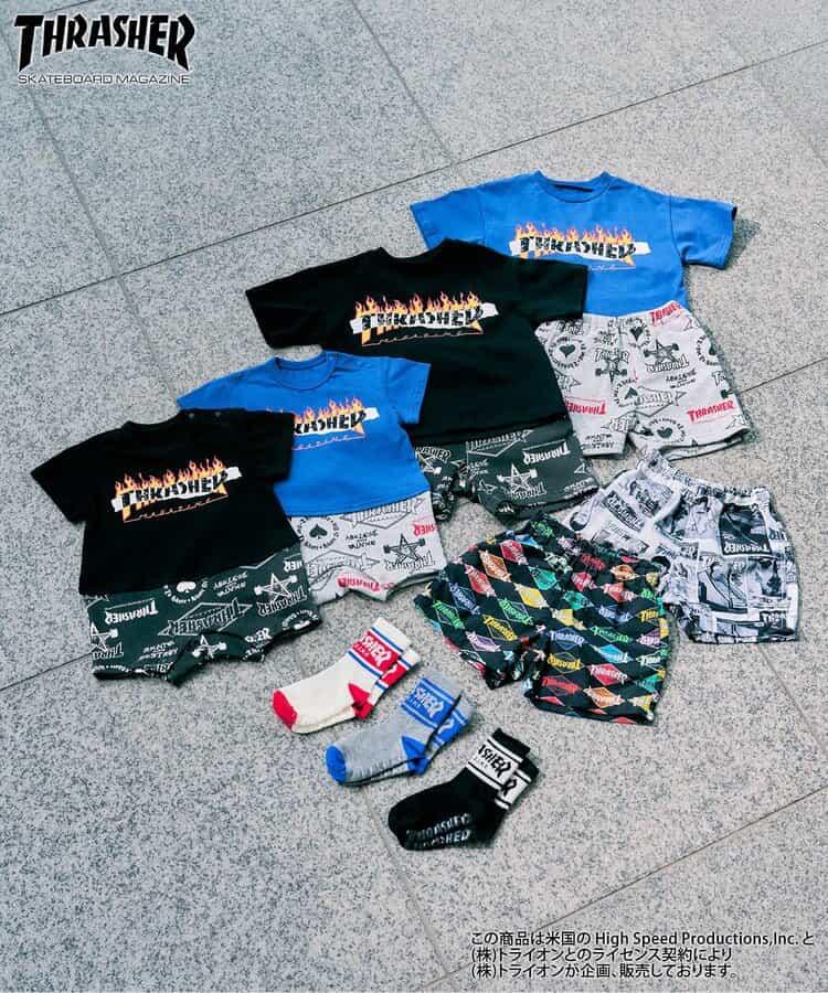 THRASHER 水陸兩用五分短褲