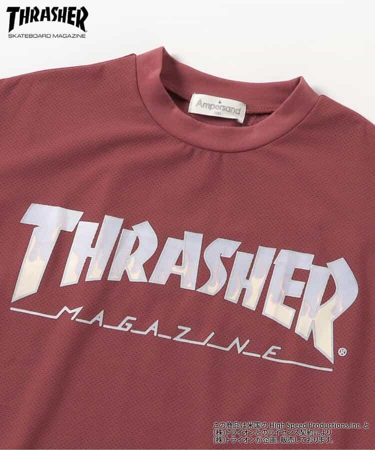 THRASHER 水陸兩用 圖案 Tシャツ