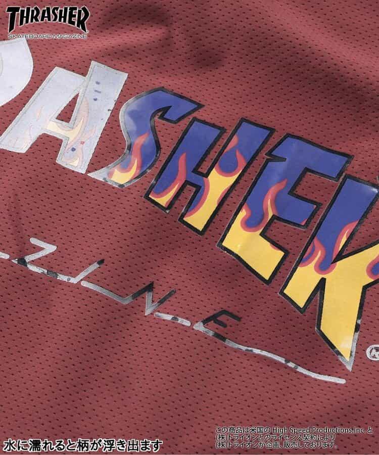 THRASHER 水陸兩用 圖案 Tシャツ