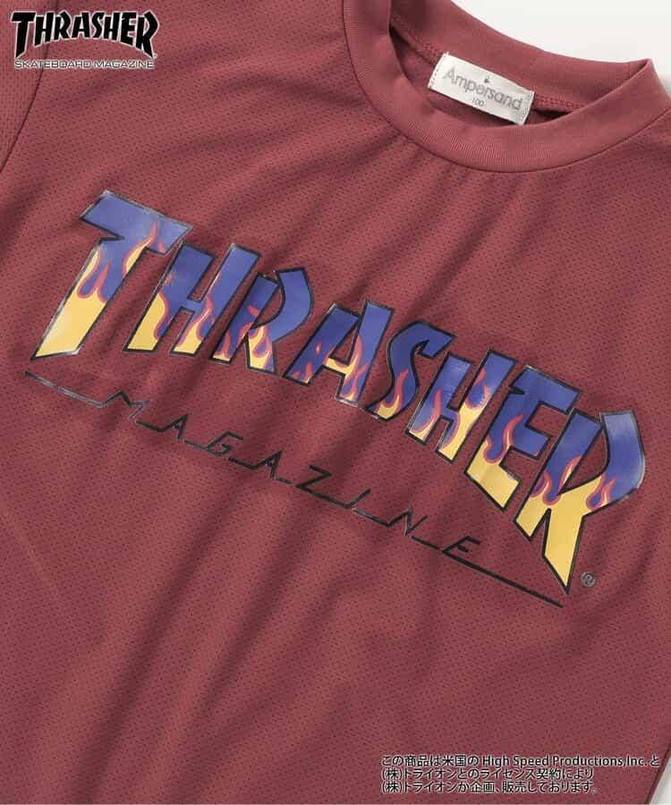 THRASHER 水陸兩用 圖案 Tシャツ