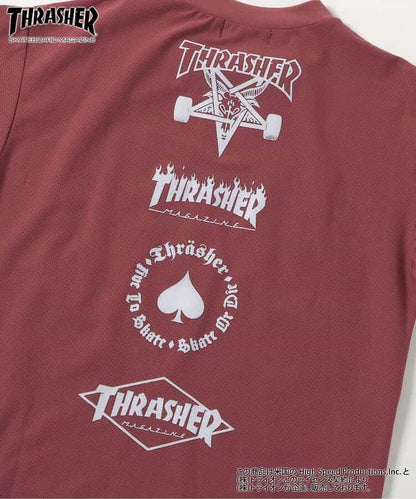 THRASHER 水陸兩用 圖案 Tシャツ