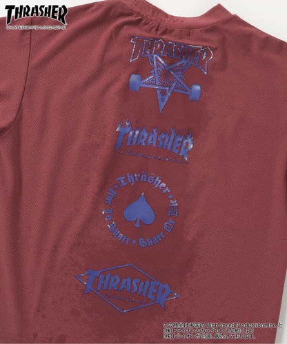 THRASHER 水陸兩用 圖案 Tシャツ