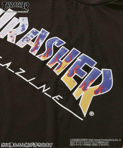 THRASHER 水陸兩用 圖案 Tシャツ